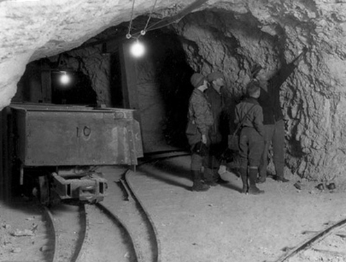 Pacific Coast Borax Co, Widow Mine, Ryan, CA, Burton Frasher, 1928